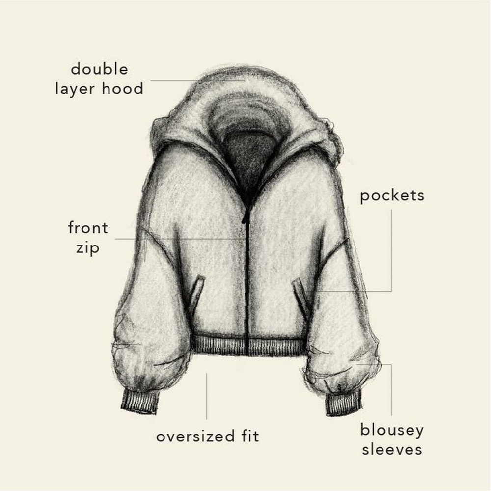 Black Women's Hoodie - Picture 11 of 16